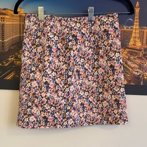 Target Wild Fable Floral Print Mini Skirt Size 2